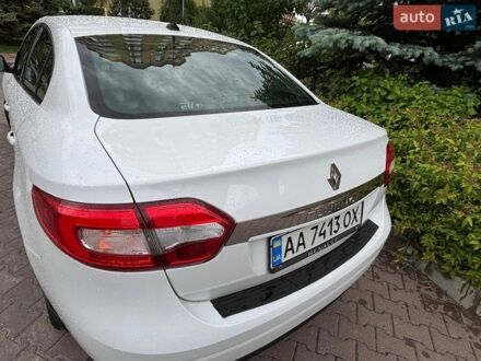 Білий Рено Флюенс, об'ємом двигуна 1.46 л та пробігом 180 тис. км за 7900 $, фото 1 на Automoto.ua