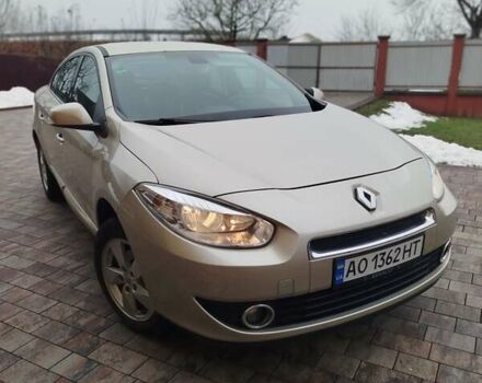 Бежевый Рено Флюенс, объемом двигателя 1.6 л и пробегом 211 тыс. км за 6400 $, фото 1 на Automoto.ua