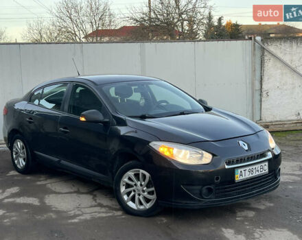 Черный Рено Флюенс, объемом двигателя 1.6 л и пробегом 336 тыс. км за 4250 $, фото 3 на Automoto.ua
