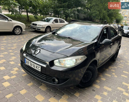 Черный Рено Флюенс, объемом двигателя 1.6 л и пробегом 264 тыс. км за 5500 $, фото 1 на Automoto.ua