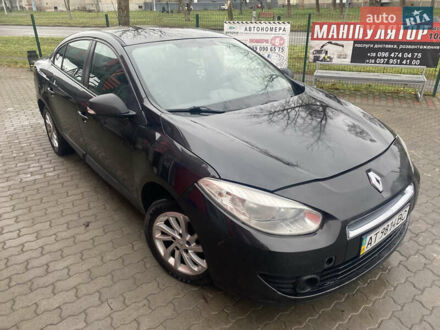 Черный Рено Флюенс, объемом двигателя 1.6 л и пробегом 335 тыс. км за 3650 $, фото 1 на Automoto.ua