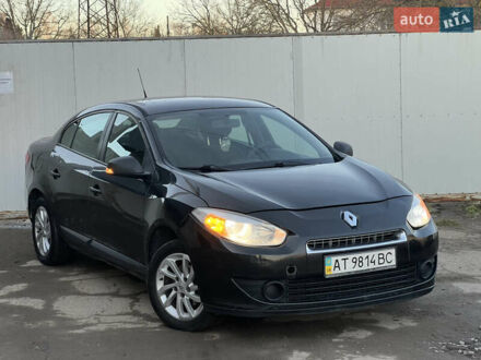 Черный Рено Флюенс, объемом двигателя 1.6 л и пробегом 336 тыс. км за 4250 $, фото 1 на Automoto.ua