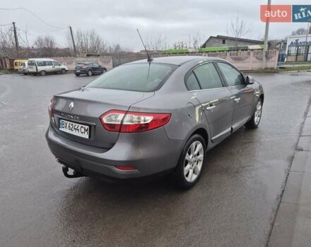 Серый Рено Флюенс, объемом двигателя 1.5 л и пробегом 238 тыс. км за 6700 $, фото 8 на Automoto.ua