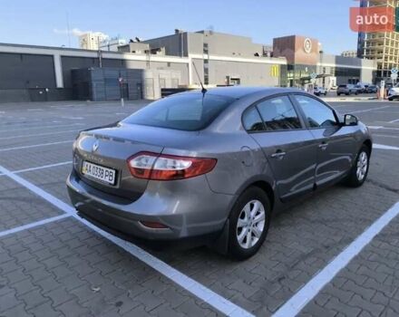 Серый Рено Флюенс, объемом двигателя 1.6 л и пробегом 109 тыс. км за 8499 $, фото 1 на Automoto.ua
