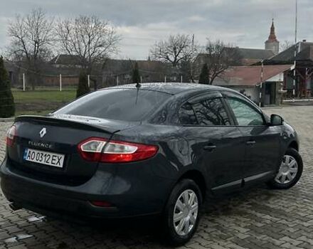 Серый Рено Флюенс, объемом двигателя 1.6 л и пробегом 346 тыс. км за 6000 $, фото 10 на Automoto.ua