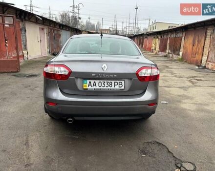 Серый Рено Флюенс, объемом двигателя 1.6 л и пробегом 109 тыс. км за 8499 $, фото 9 на Automoto.ua