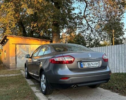Сірий Рено Флюенс, об'ємом двигуна 1.46 л та пробігом 76 тис. км за 10300 $, фото 1 на Automoto.ua