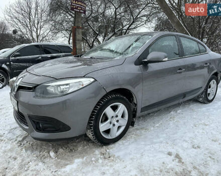 Сірий Рено Флюенс, об'ємом двигуна 1.46 л та пробігом 175 тис. км за 8900 $, фото 1 на Automoto.ua