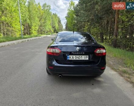 Синий Рено Флюенс, объемом двигателя 1.5 л и пробегом 236 тыс. км за 7400 $, фото 5 на Automoto.ua