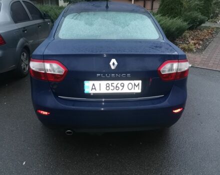 Синий Рено Флюенс, объемом двигателя 1.6 л и пробегом 262 тыс. км за 6000 $, фото 1 на Automoto.ua