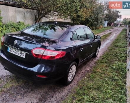 Синий Рено Флюенс, объемом двигателя 1.46 л и пробегом 400 тыс. км за 5500 $, фото 6 на Automoto.ua