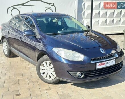 Синий Рено Флюенс, объемом двигателя 1.46 л и пробегом 190 тыс. км за 6900 $, фото 1 на Automoto.ua