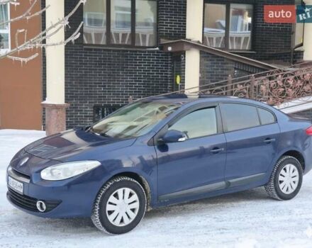 Синий Рено Флюенс, объемом двигателя 1.6 л и пробегом 224 тыс. км за 6500 $, фото 1 на Automoto.ua