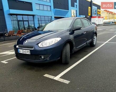 Синий Рено Флюенс, объемом двигателя 1.6 л и пробегом 168 тыс. км за 7300 $, фото 1 на Automoto.ua