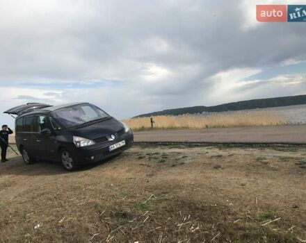Синий Рено Гранд Эспейс, объемом двигателя 3 л и пробегом 342 тыс. км за 6499 $, фото 1 на Automoto.ua