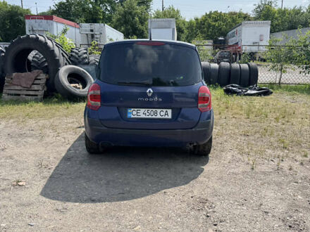 Рено Grand Modus 2008 в Сокинянах на Automoto.ua Синий Рено Grand Modus, объемом двигателя 1.2 л и пробегом 266 тыс. км за 1700 $, фото 1 на Automoto.ua