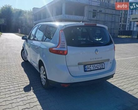 Білий Рено Гранд Сценік, об'ємом двигуна 1.6 л та пробігом 233 тис. км за 7300 $, фото 10 на Automoto.ua