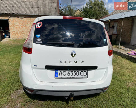 Рено Гранд Сценик 2011 в Луцке на Automoto.ua Белый Рено Гранд Сценик, объемом двигателя 1.5 л и пробегом 241 тыс. км за 6800 $, фото 5 на Automoto.ua