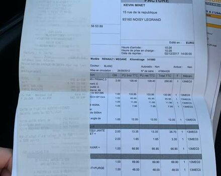 Білий Рено Гранд Сценік, об'ємом двигуна 1.6 л та пробігом 250 тис. км за 8800 $, фото 45 на Automoto.ua