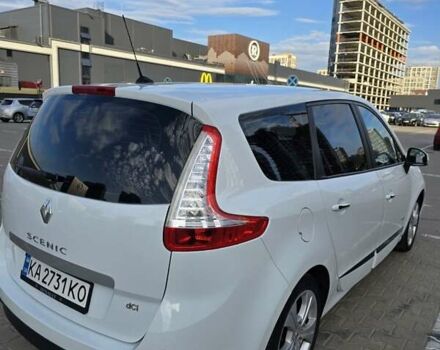 Белый Рено Гранд Сценик, объемом двигателя 1.5 л и пробегом 272 тыс. км за 9300 $, фото 2 на Automoto.ua