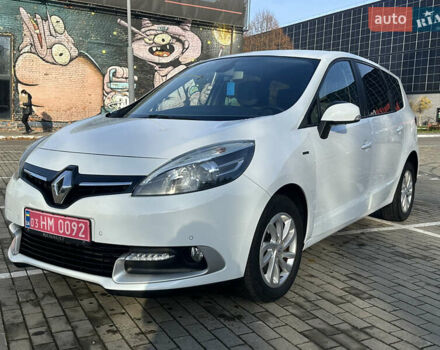 Білий Рено Гранд Сценік, об'ємом двигуна 1.5 л та пробігом 216 тис. км за 9990 $, фото 1 на Automoto.ua