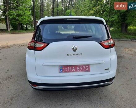 Белый Рено Гранд Сценик, объемом двигателя 1.5 л и пробегом 211 тыс. км за 14800 $, фото 15 на Automoto.ua