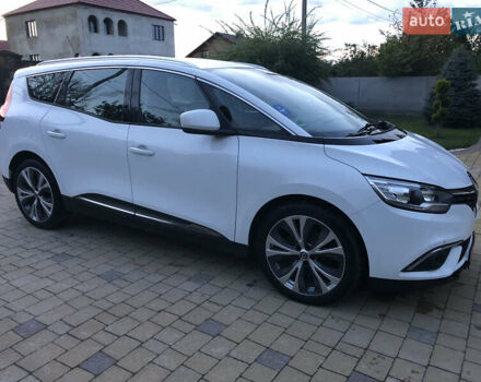 Білий Рено Гранд Сценік, об'ємом двигуна 1.6 л та пробігом 238 тис. км за 12700 $, фото 12 на Automoto.ua