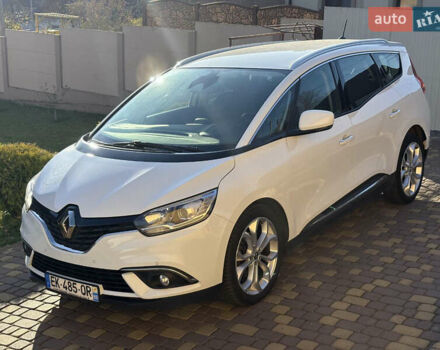 Белый Рено Гранд Сценик, объемом двигателя 1.5 л и пробегом 171 тыс. км за 15200 $, фото 1 на Automoto.ua