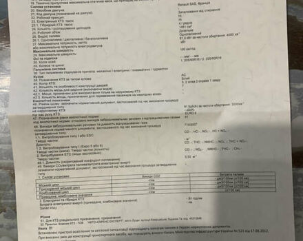 Белый Рено Гранд Сценик, объемом двигателя 1.5 л и пробегом 171 тыс. км за 15200 $, фото 23 на Automoto.ua