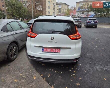 Білий Рено Гранд Сценік, об'ємом двигуна 0 л та пробігом 192 тис. км за 16500 $, фото 7 на Automoto.ua