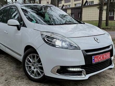 Білий Рено Гранд Сценік, об'ємом двигуна 1.5 л та пробігом 212 тис. км за 9350 $, фото 1 на Automoto.ua