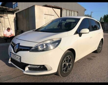 Белый Рено Гранд Сценик, объемом двигателя 1.5 л и пробегом 287 тыс. км за 8500 $, фото 1 на Automoto.ua