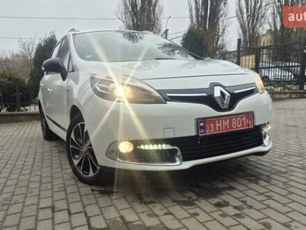 Білий Рено Гранд Сценік, об'ємом двигуна 1.6 л та пробігом 259 тис. км за 9750 $, фото 1 на Automoto.ua