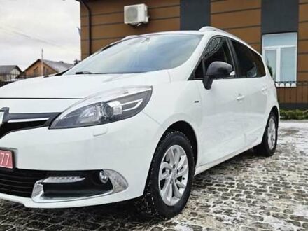 Белый Рено Гранд Сценик, объемом двигателя 1.5 л и пробегом 211 тыс. км за 9950 $, фото 1 на Automoto.ua