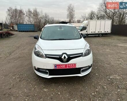 Білий Рено Гранд Сценік, об'ємом двигуна 1.5 л та пробігом 230 тис. км за 11900 $, фото 1 на Automoto.ua