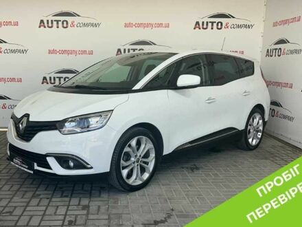 Белый Рено Гранд Сценик, объемом двигателя 1.7 л и пробегом 196 тыс. км за 16450 $, фото 1 на Automoto.ua