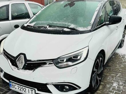 Белый Рено Гранд Сценик, объемом двигателя 1.8 л и пробегом 165 тыс. км за 18500 $, фото 1 на Automoto.ua