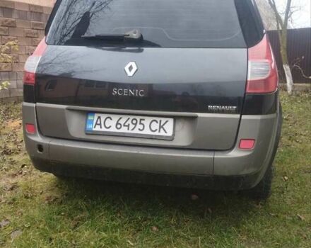 Черный Рено Гранд Сценик, объемом двигателя 1.87 л и пробегом 395 тыс. км за 4500 $, фото 3 на Automoto.ua