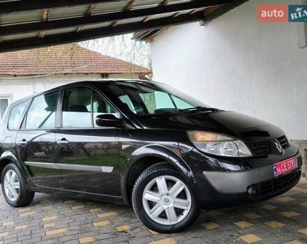 Чорний Рено Гранд Сценік, об'ємом двигуна 1.6 л та пробігом 240 тис. км за 5350 $, фото 5 на Automoto.ua