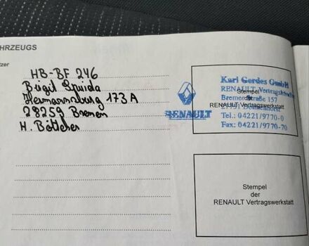 Чорний Рено Гранд Сценік, об'ємом двигуна 1.6 л та пробігом 192 тис. км за 5500 $, фото 23 на Automoto.ua