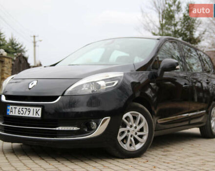 Черный Рено Гранд Сценик, объемом двигателя 1.6 л и пробегом 275 тыс. км за 8500 $, фото 2 на Automoto.ua
