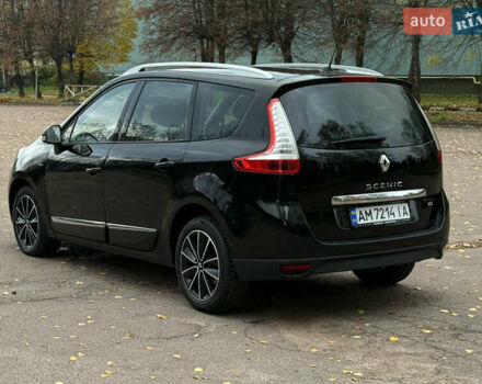 Рено Гранд Сценик 2013 в Житомире на Automoto.ua Черный Рено Гранд Сценик, объемом двигателя 1.6 л и пробегом 249 тыс. км за 9200 $, фото 4 на Automoto.ua