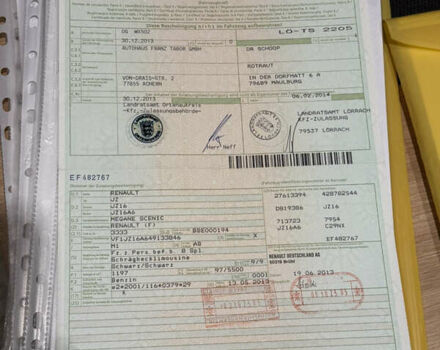 Чорний Рено Гранд Сценік, об'ємом двигуна 1.2 л та пробігом 200 тис. км за 7250 $, фото 48 на Automoto.ua