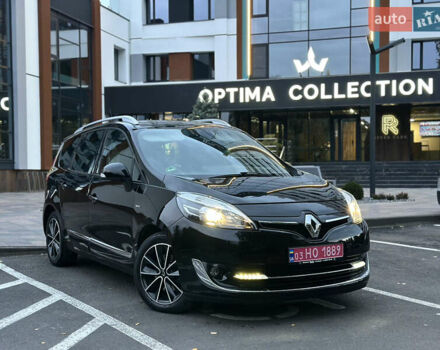 Черный Рено Гранд Сценик, объемом двигателя 1.6 л и пробегом 183 тыс. км за 10500 $, фото 5 на Automoto.ua