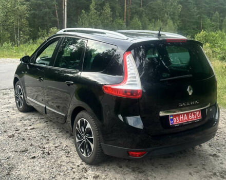 Черный Рено Гранд Сценик, объемом двигателя 1.5 л и пробегом 211 тыс. км за 9950 $, фото 2 на Automoto.ua