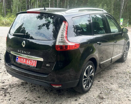 Черный Рено Гранд Сценик, объемом двигателя 1.5 л и пробегом 211 тыс. км за 9950 $, фото 3 на Automoto.ua