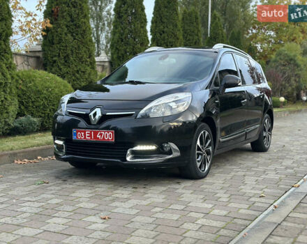 Черный Рено Гранд Сценик, объемом двигателя 1.6 л и пробегом 269 тыс. км за 10500 $, фото 4 на Automoto.ua