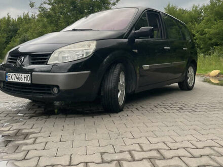 Рено Гранд Сценик 2005 в Староконстантинов на Automoto.ua Черный Рено Гранд Сценик, объемом двигателя 1.6 л и пробегом 245 тыс. км за 4250 $, фото 1 на Automoto.ua