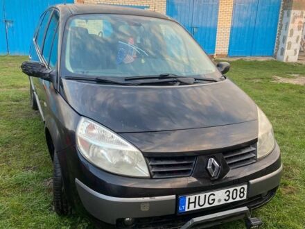 Чорний Рено Гранд Сценік, об'ємом двигуна 2 л та пробігом 280 тис. км за 1900 $, фото 1 на Automoto.ua