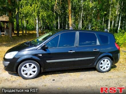 Рено Гранд Сценік 2007 у Великой Багачке на Automoto.ua Чорний Рено Гранд Сценік, об'ємом двигуна 1.9 л та пробігом 340 тис. км за 6200 $, фото 1 на Automoto.ua